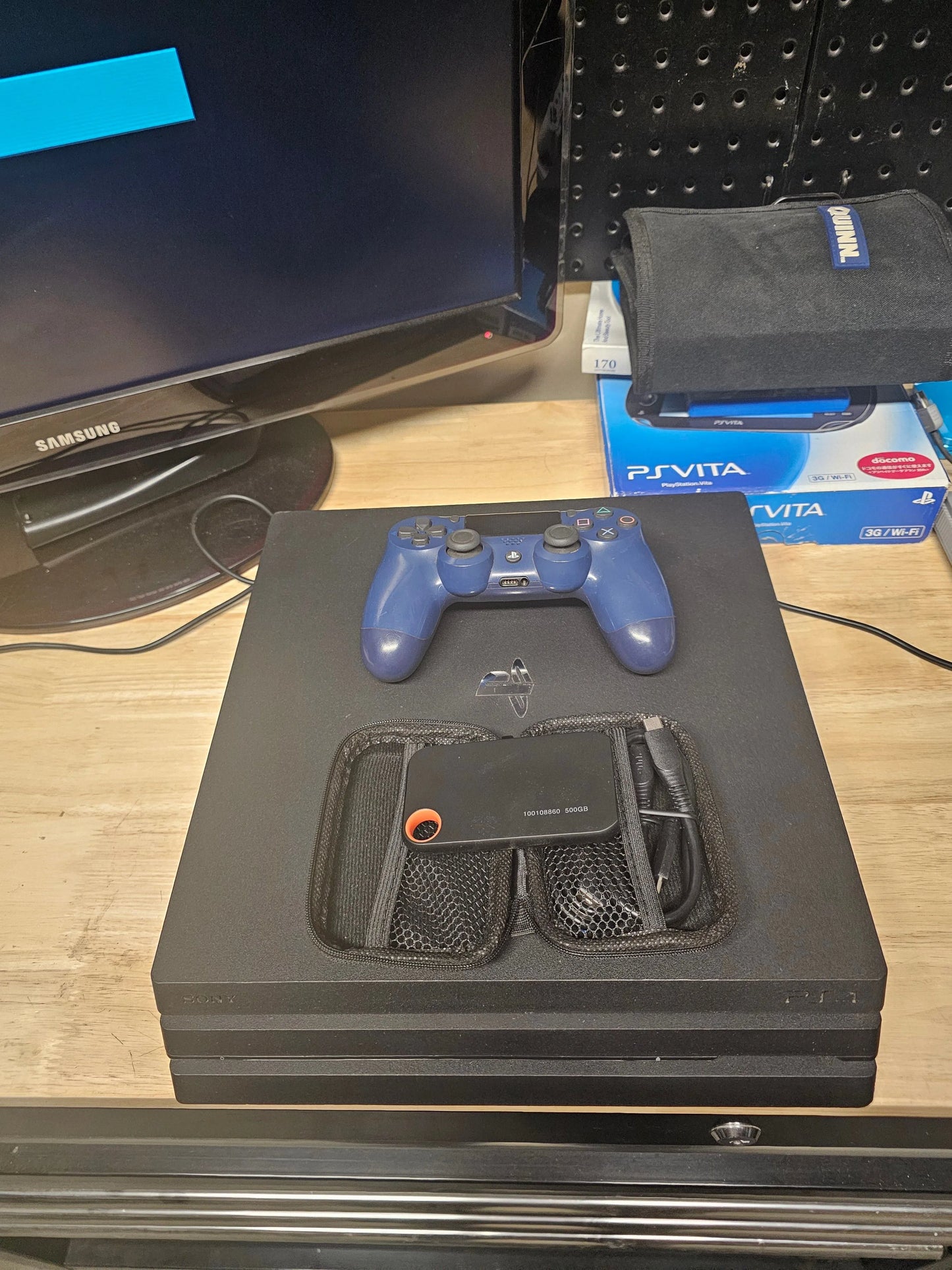 Special PS4 pro with everything you need and more 2Tb drive included.