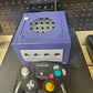 Tricked out GameCube with 256GB SD card installed