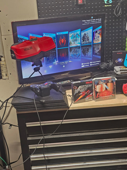 Amazing untouched Virtual Boy works perfectly!
